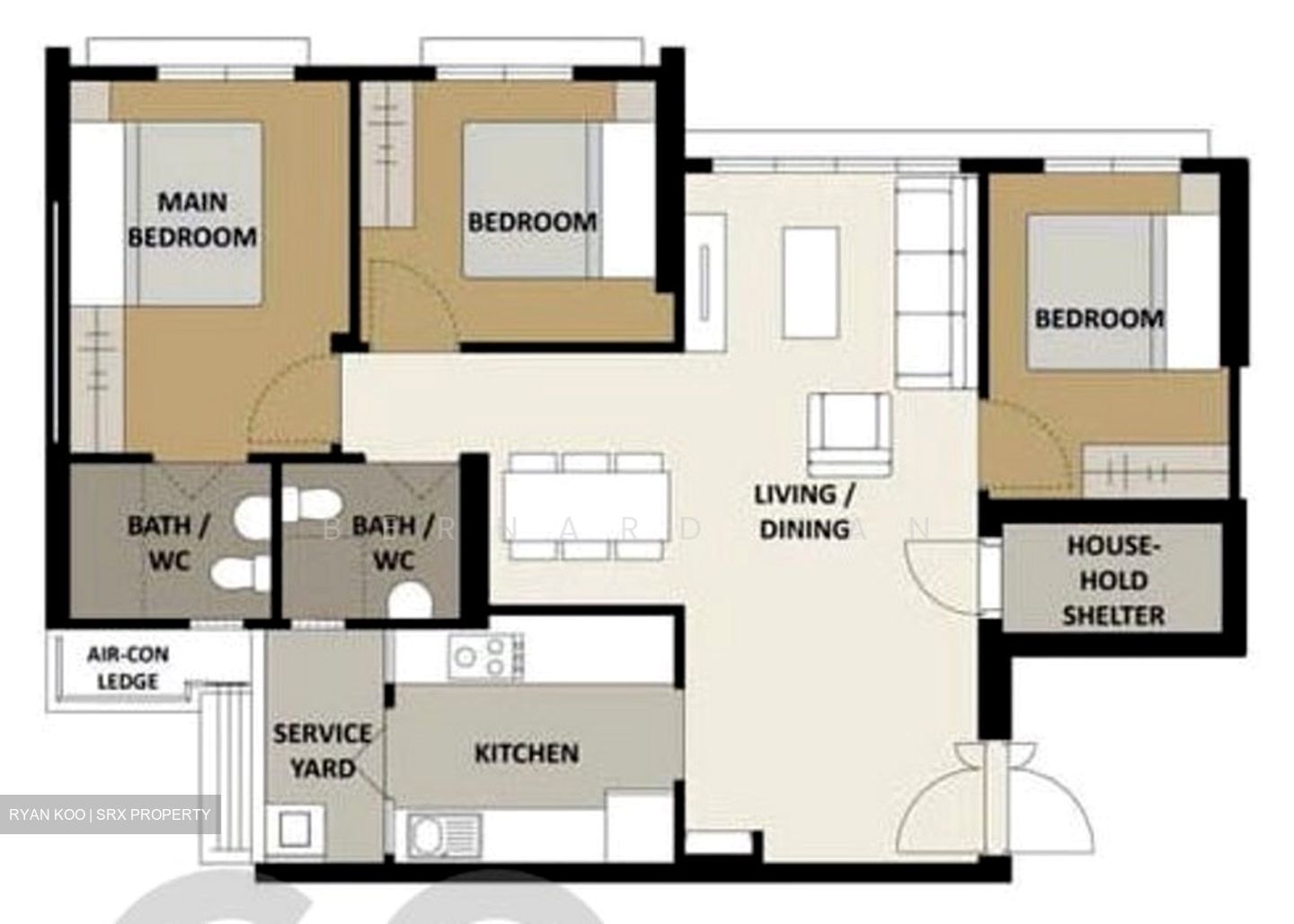 Blk 420D Waterfront II @ Northshore (Punggol), HDB 4 Rooms #606923181